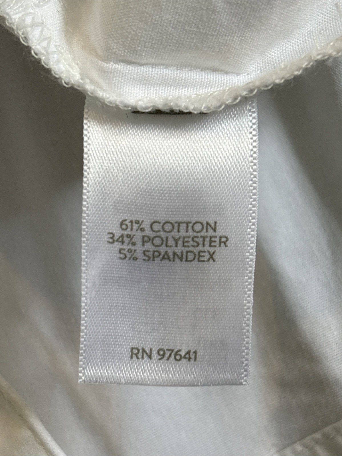 J. Jill Wearever Collection Poplin Shirt Ruched Twist Front Detail XL White