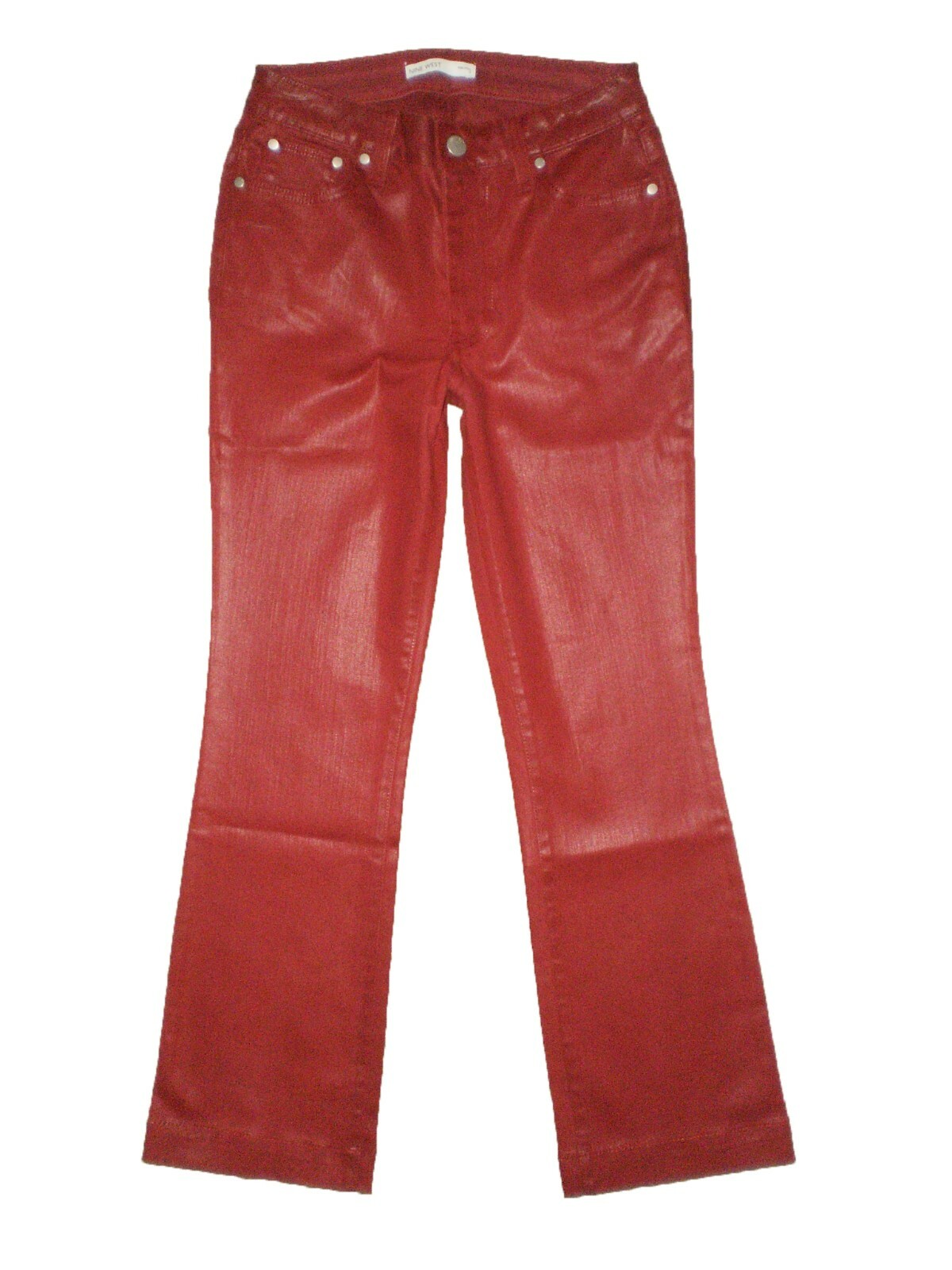 Nine West Delancy Coated Kick Flare Denim Jeans Size 2 4 6 8 10 12 14 16 New