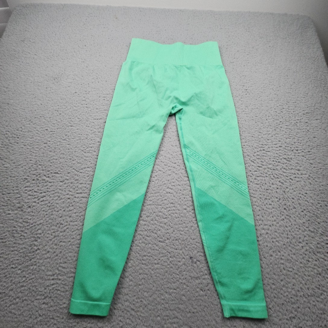 Joy lab Pants Womens Medium Green Leggings Compression Gym Activewear