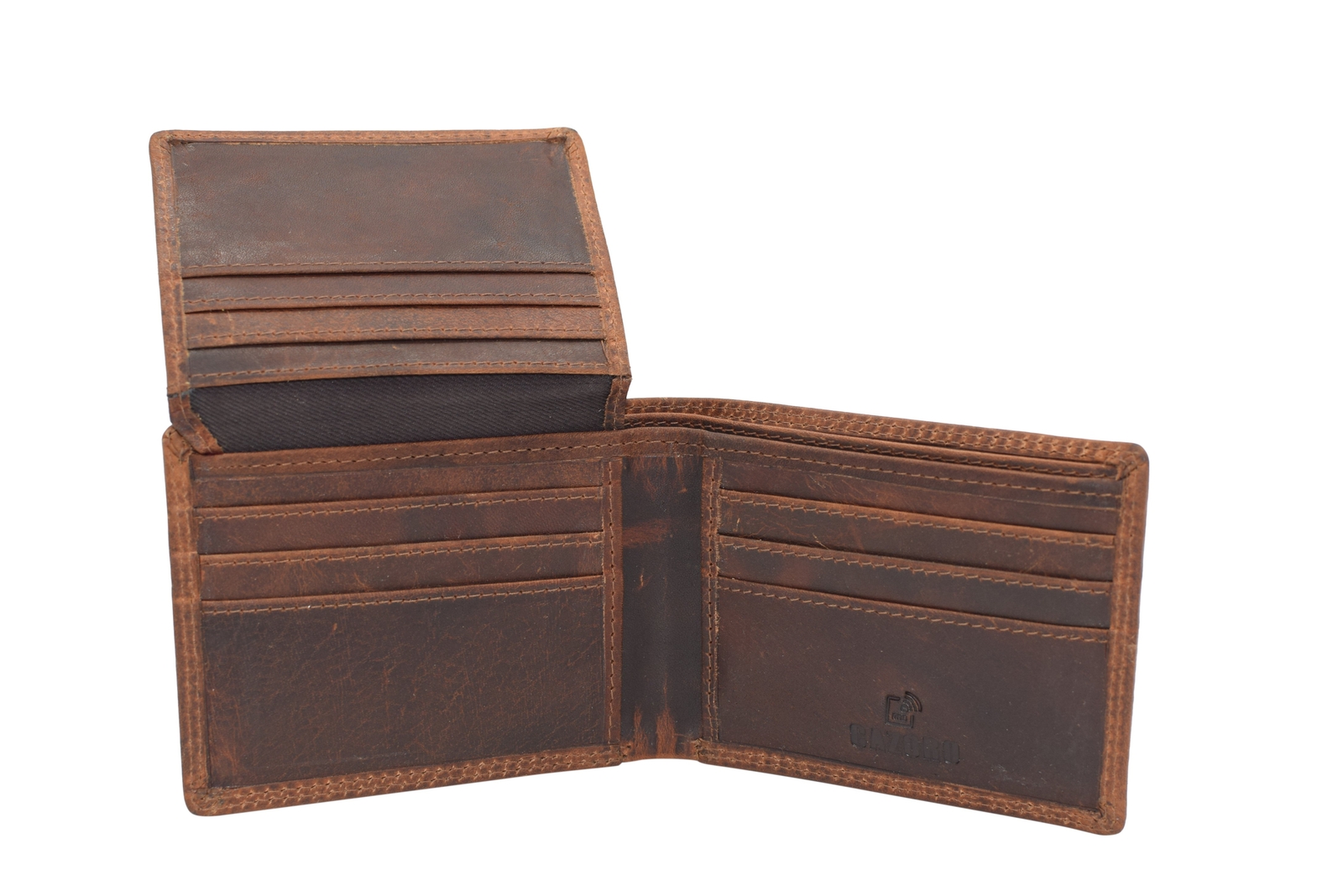 CAZORO Wallet for Mens Vintage Leather RFID Blocking Classic Bifold Wallet…