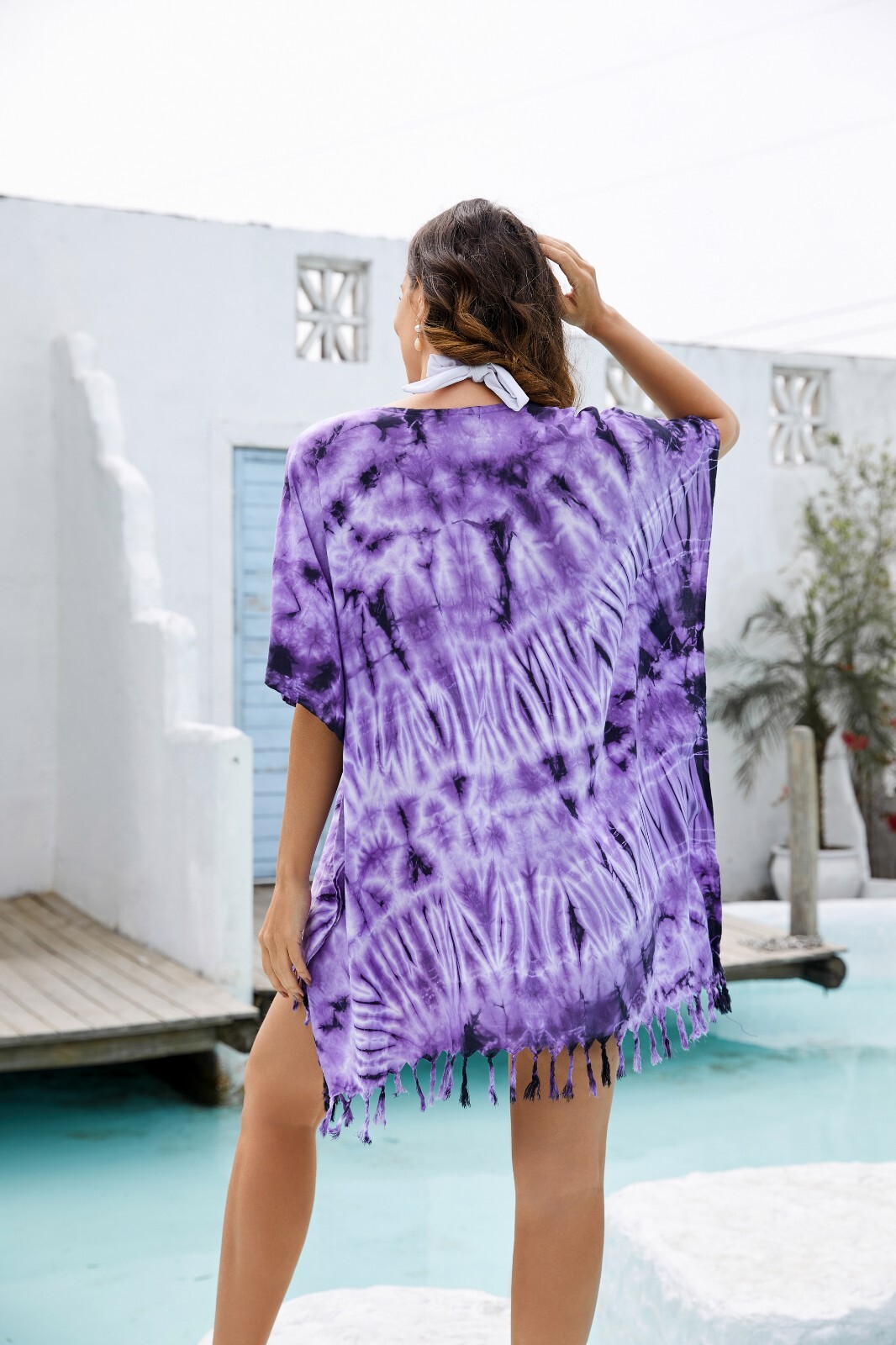 Beautybatik BOHO HIPPIE Batik Tie Dye Plus Size Tunic Blouse Kaftan Top XL to 4X