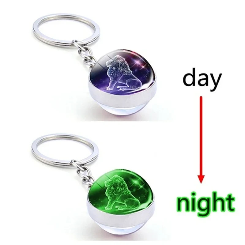 Luxury Keychain Key Ring Bag Charm Pendant Stainless Steel Car Key Holder