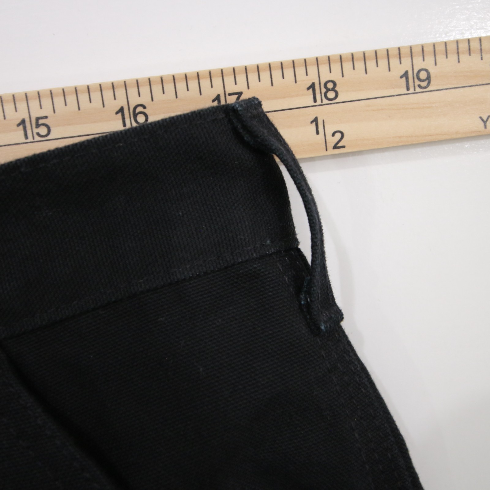 Carhartt Pants Mens 36×34 Black B01 Double Knee Made In USA Workwear