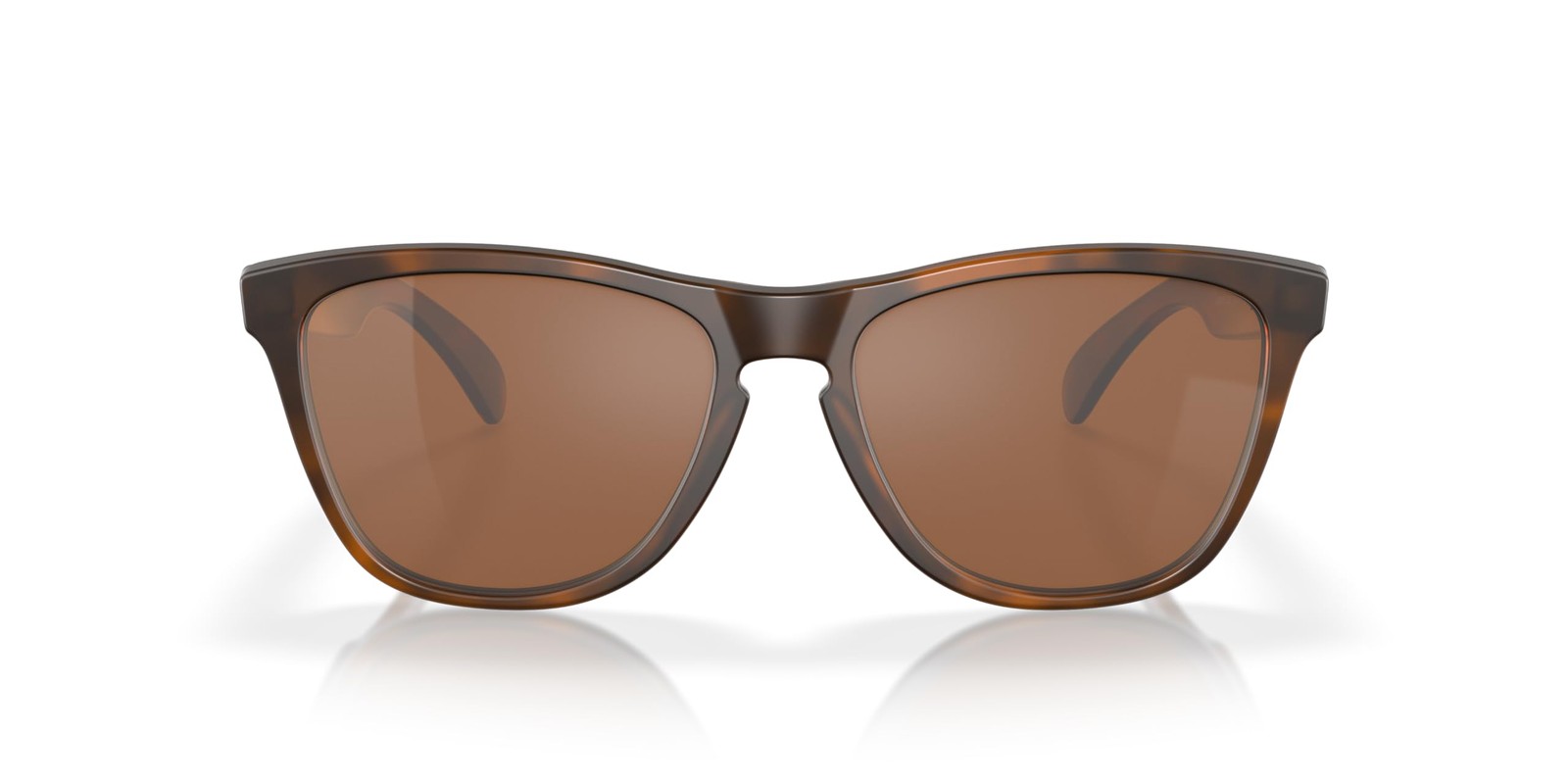 Oakley Frogskins Matte Brown Tortoise/Prizm Tungsten XL Sunglasses OO9013-C555