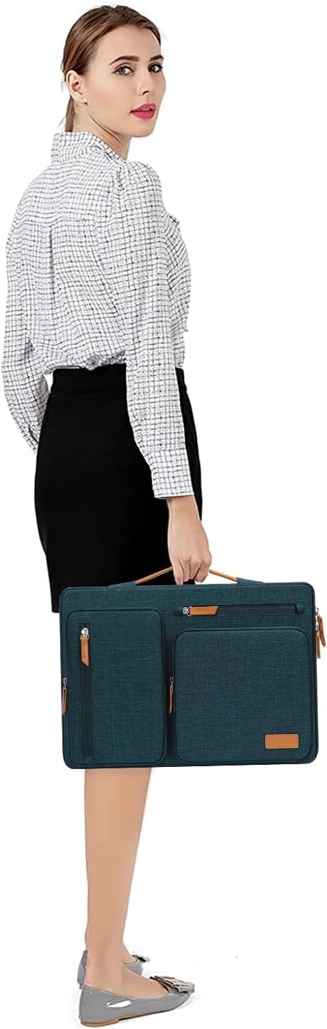 Laptop Briefcase Bag for MacBook Air Pro 13 13.3 14 15 16 17.3 inch Sleeve Case
