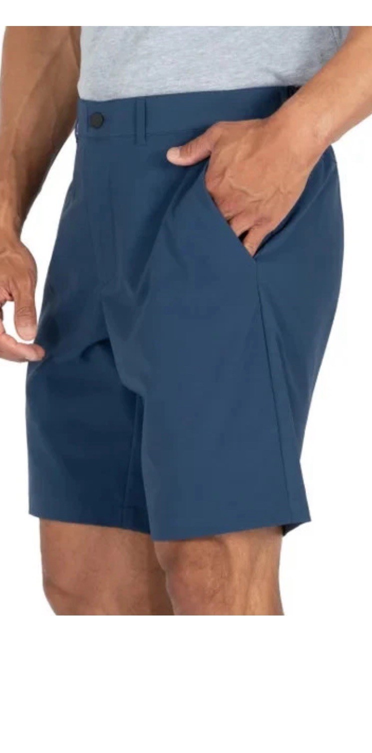 GERRY MEN’S TECH SHORTS COMFORT WAISTBAND UV PROTECTION ACTIVE PERFORMANCE NWT