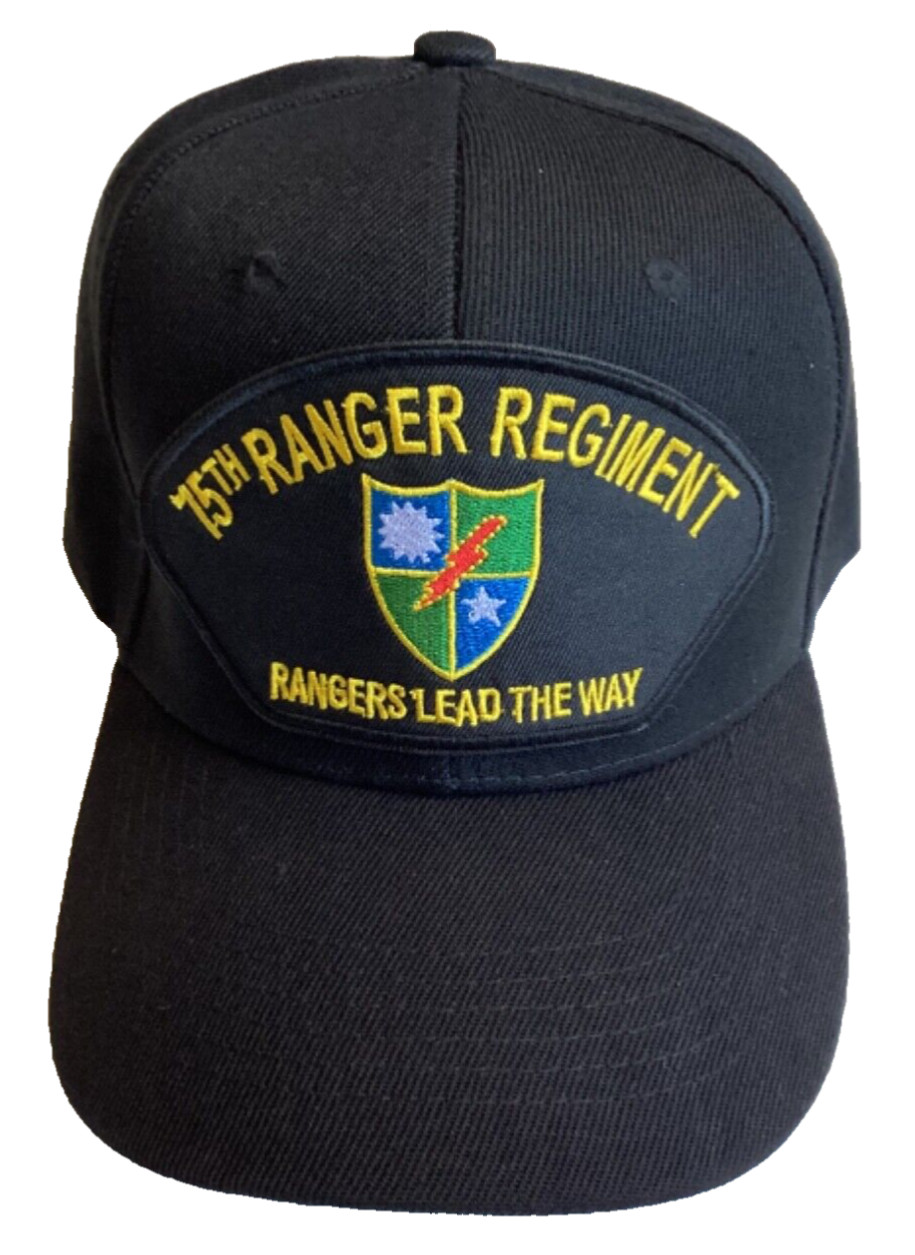 U.S. ARMY – 75TH RANGER REGIMENT Military Ball Cap – black