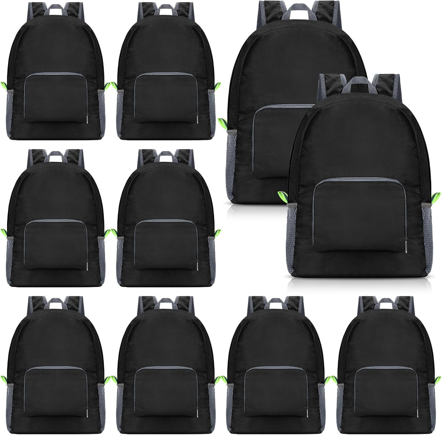 10 Pcs Backpacks in Bulk 16.5 Inches Back Pack Basic Backpack for Adult Lightwei