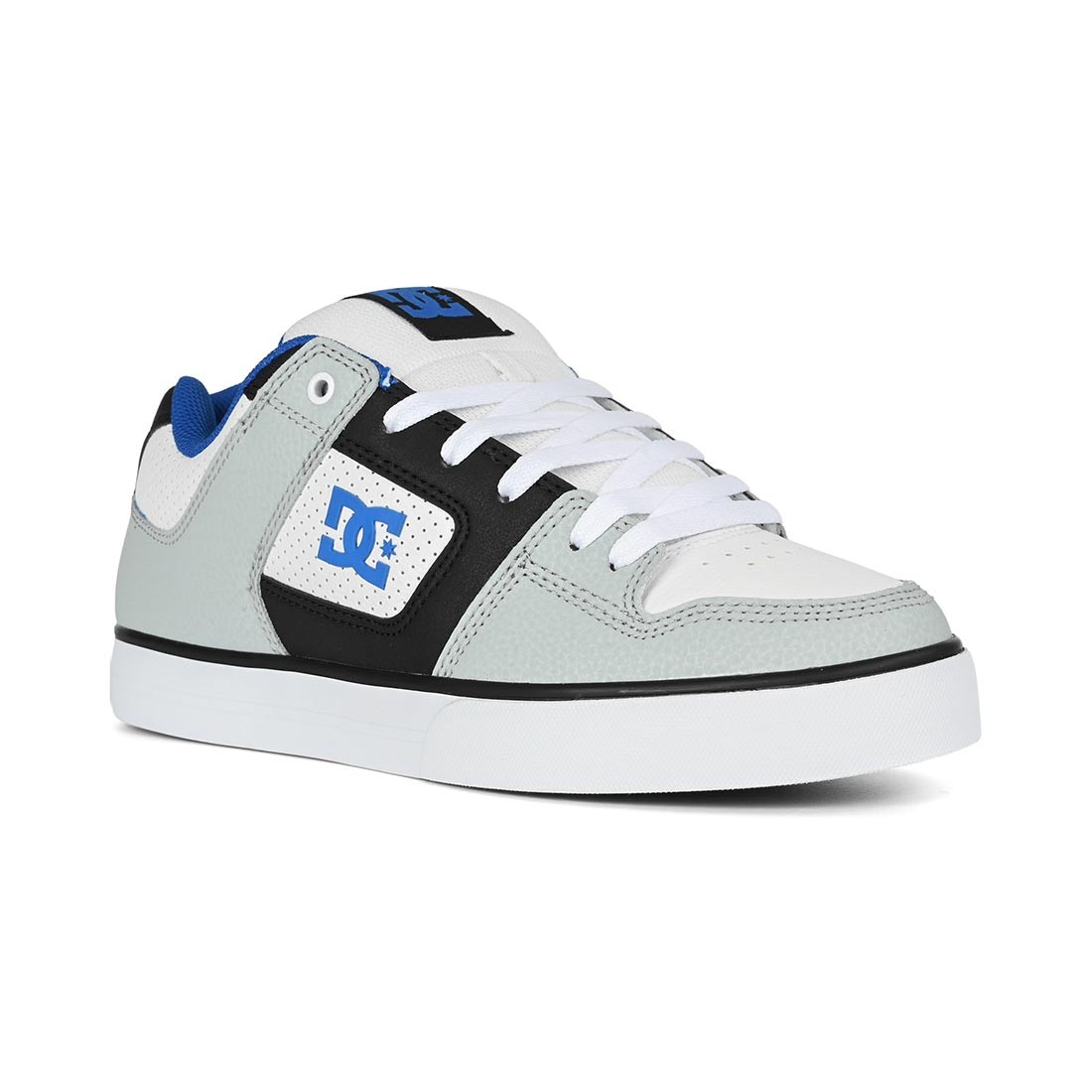 DC Pure Skate Shoes – Grey/Black/White