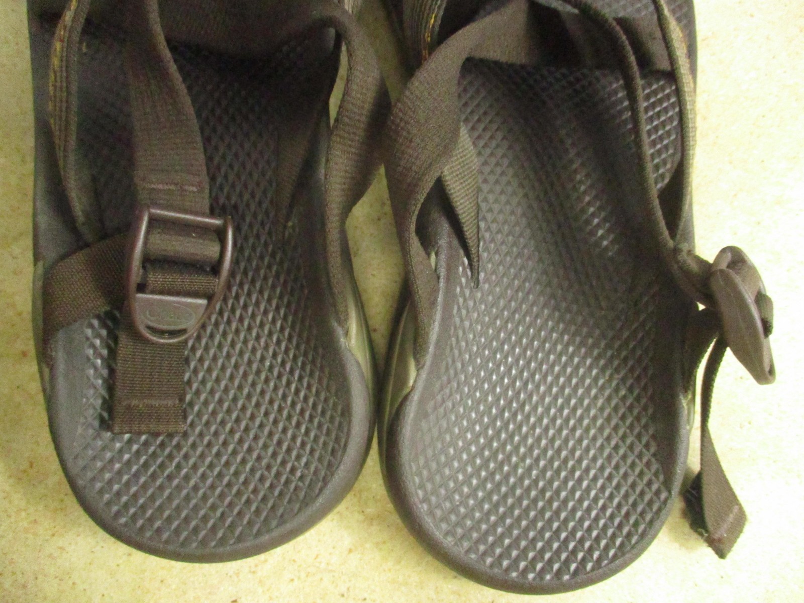 Chaco Sandals Mens Size 13 Brown Z/2 Toe Loop Adjustable Strap EcoTread J103017