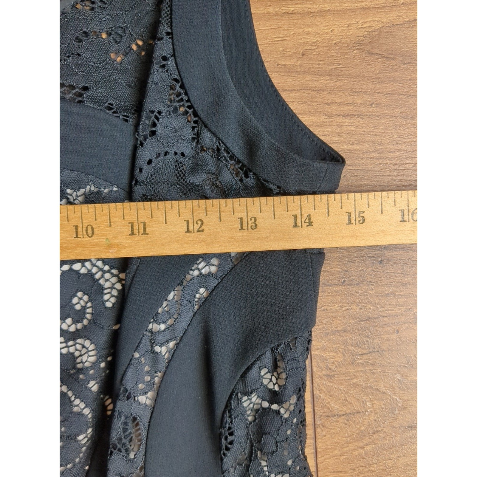 Diane Von Furstenburg Kala Lace Dress Sz 4 Sleeveless Black