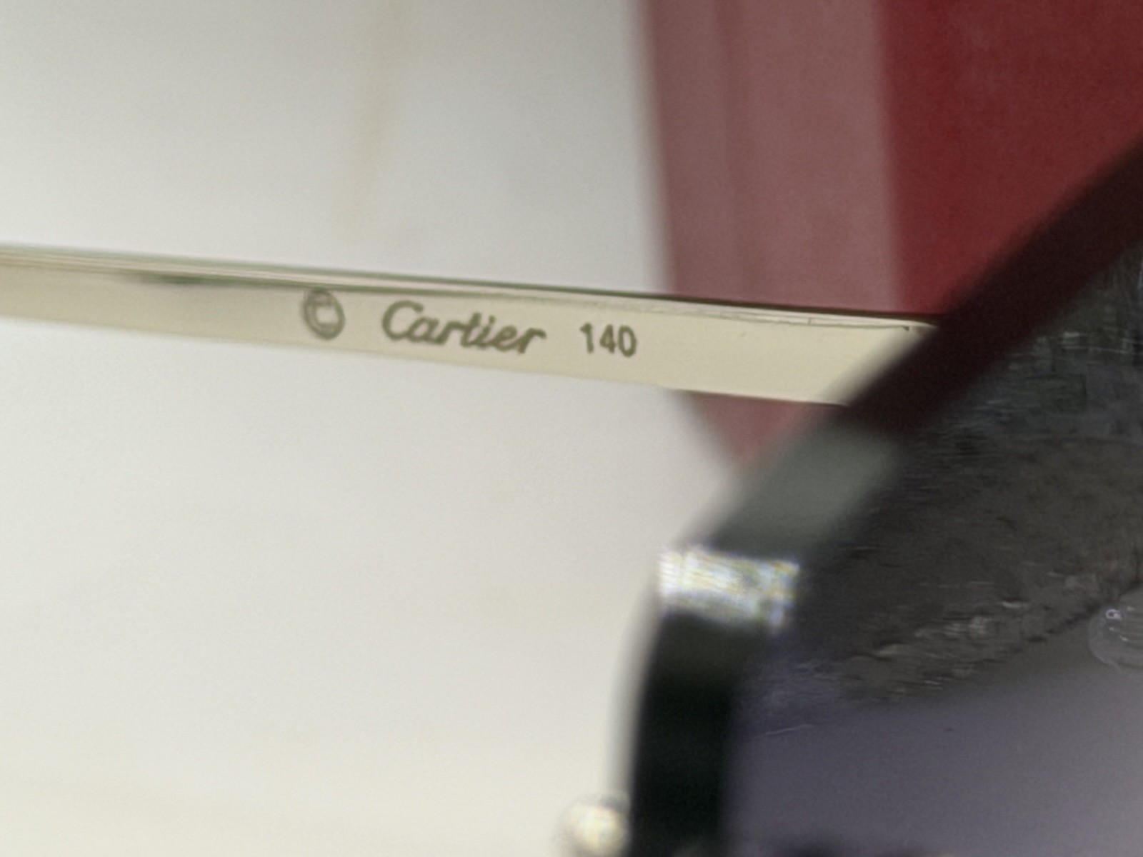 Cartier Gradient Grey Men’s Sunglasses silver C Wire CT00920