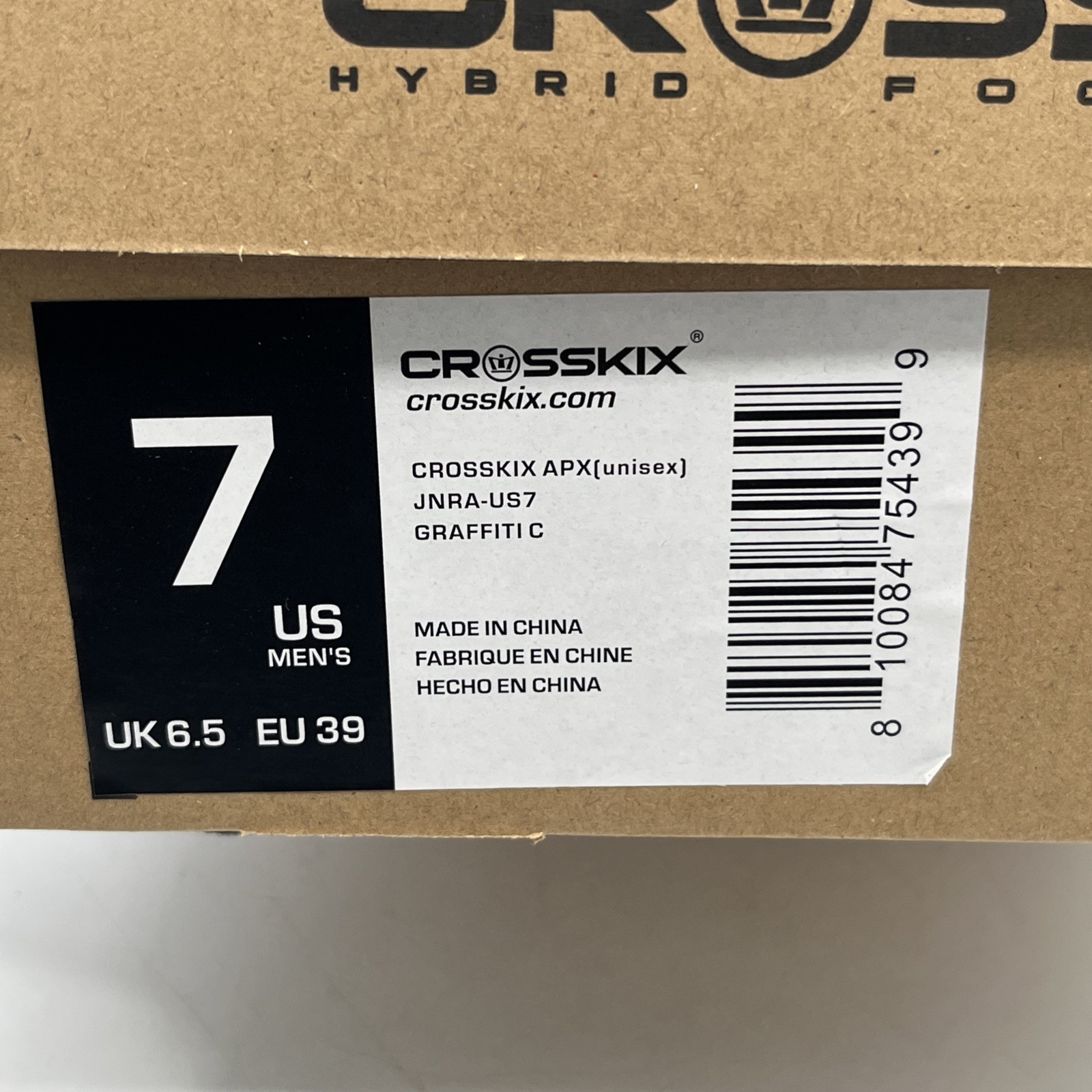 Crosskix Men’s Sz 7 Graffiti C