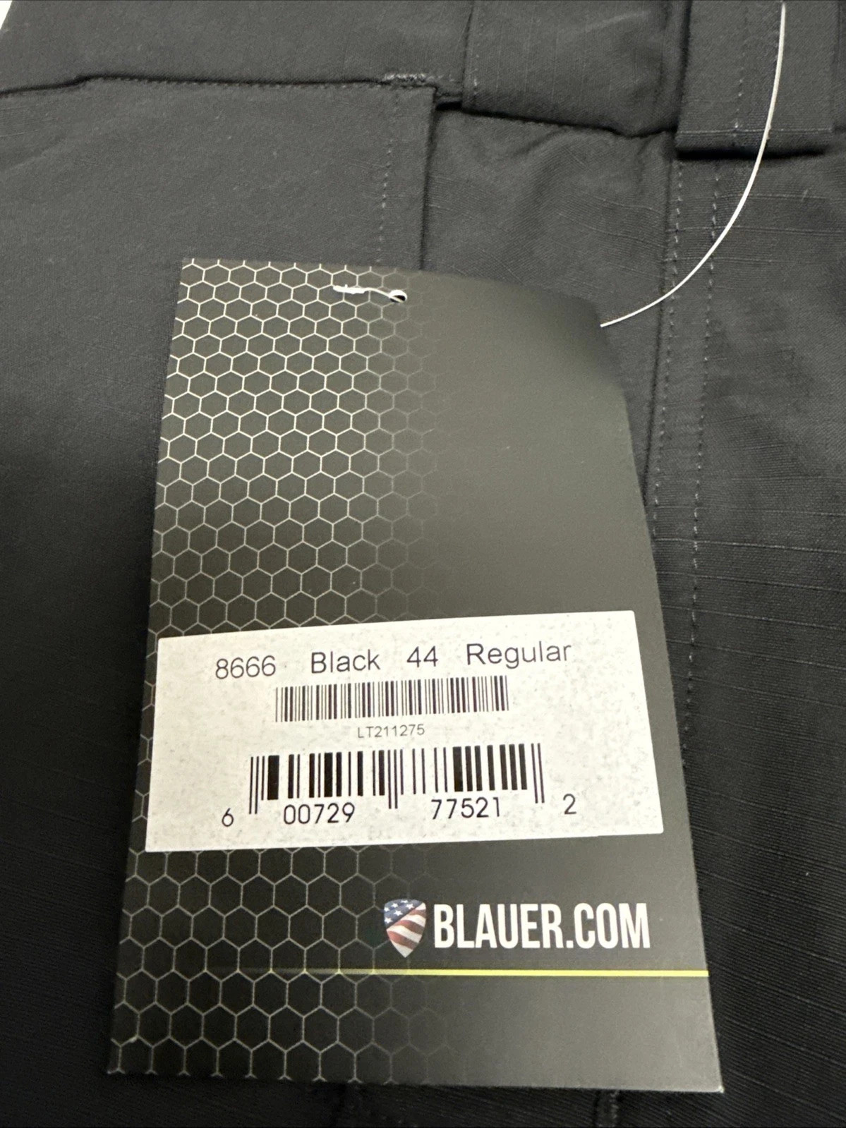 Blauer 8666 BLACK Uniform Pants Men’s Size 44 REG