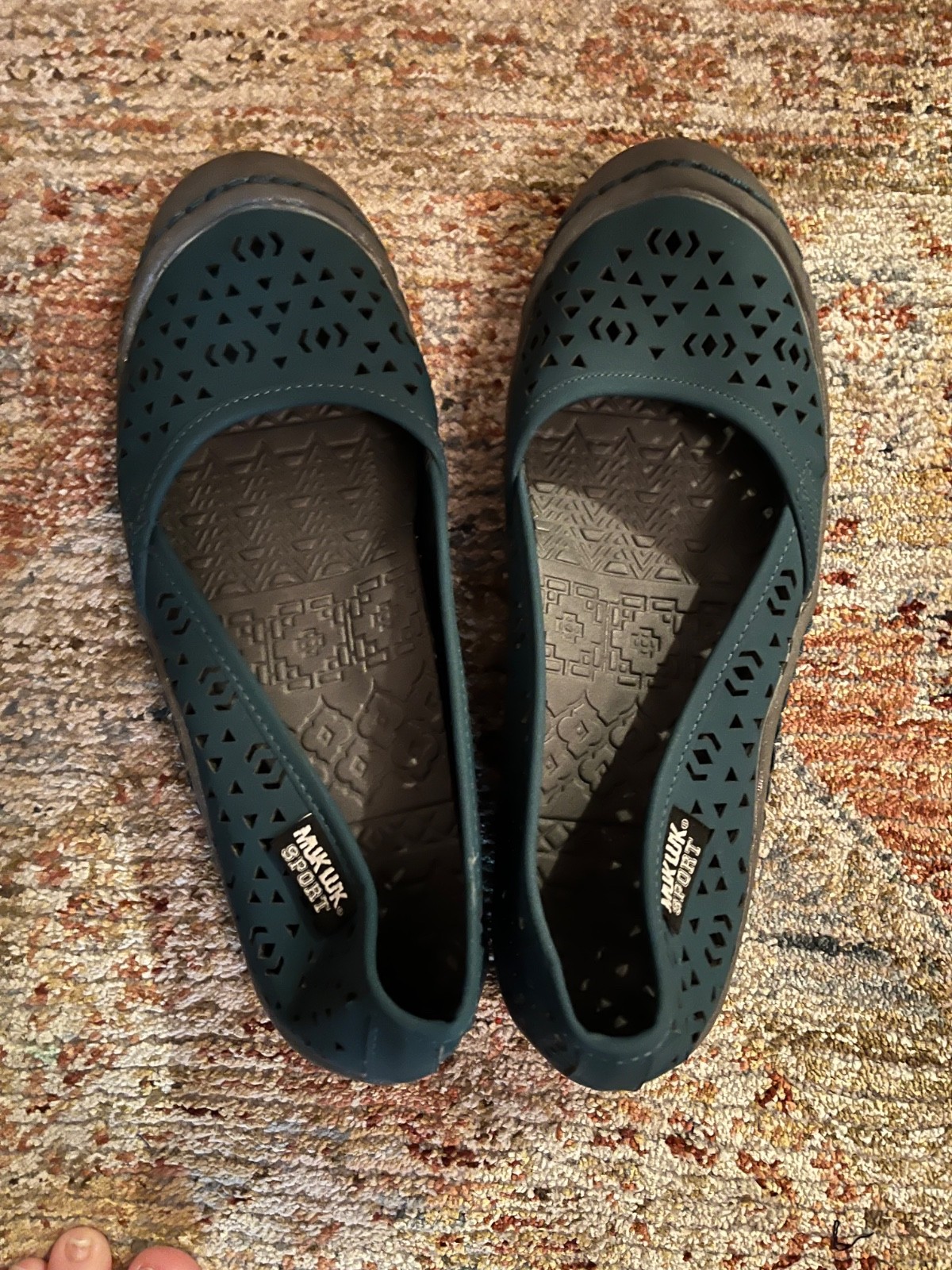 Blue Muk Luk Sport Women Sandy Beach Shoes Size 7M