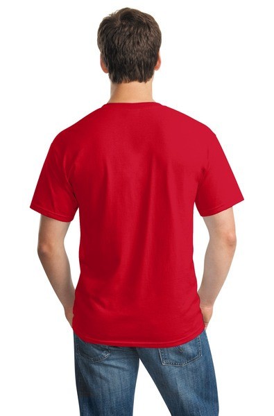 Red T-Shirt Gildan G500 Men’s Large Short Sleeve Cotton Tee
