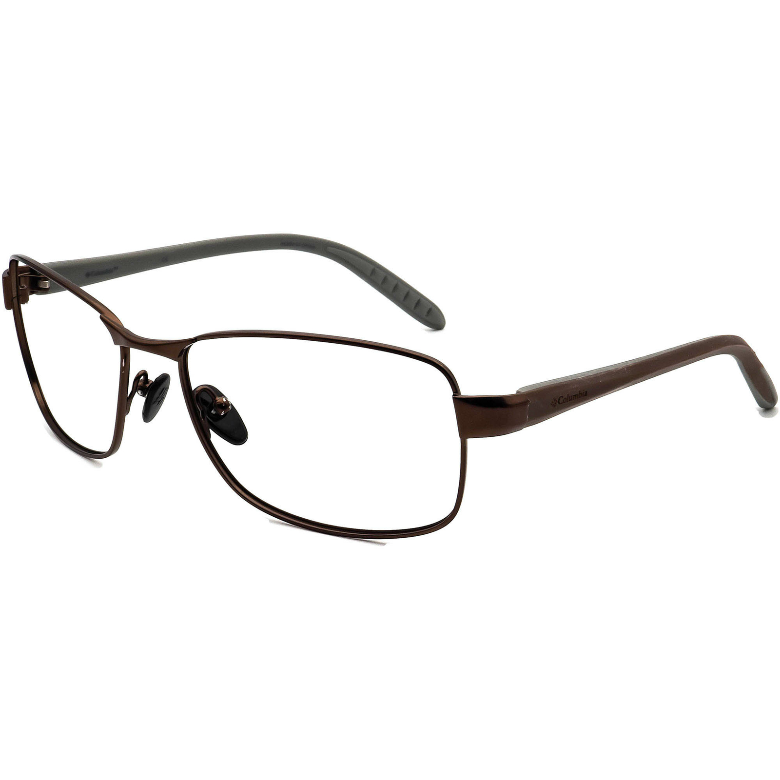 Columbia Sunglasses Frame Only Vasco 200 C03 Brown Rectangular 58 mm