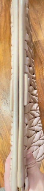 Miu Miu: Matelasse-Nude Quilted Leather Clutch