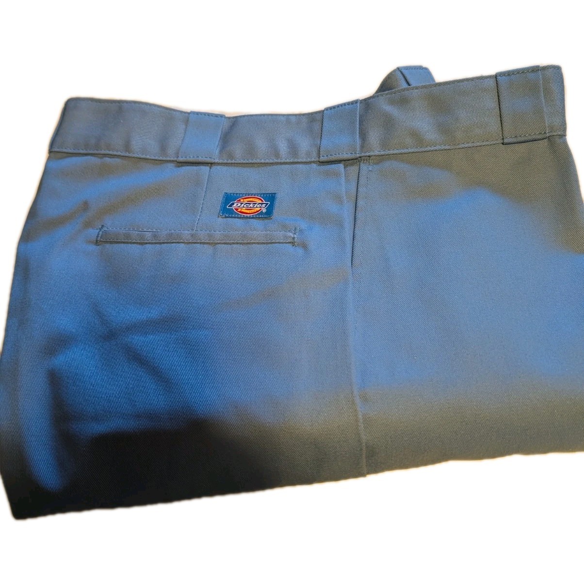 Dickies 874LB Men’s Workwear Pants 34×32 Blue Twill Poly/Cotton