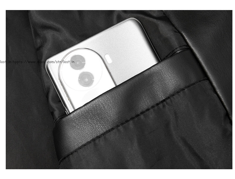 Men Faux Leather Outerwear Motorcycle Jacket Casual Stand Collar PU Biker Coats