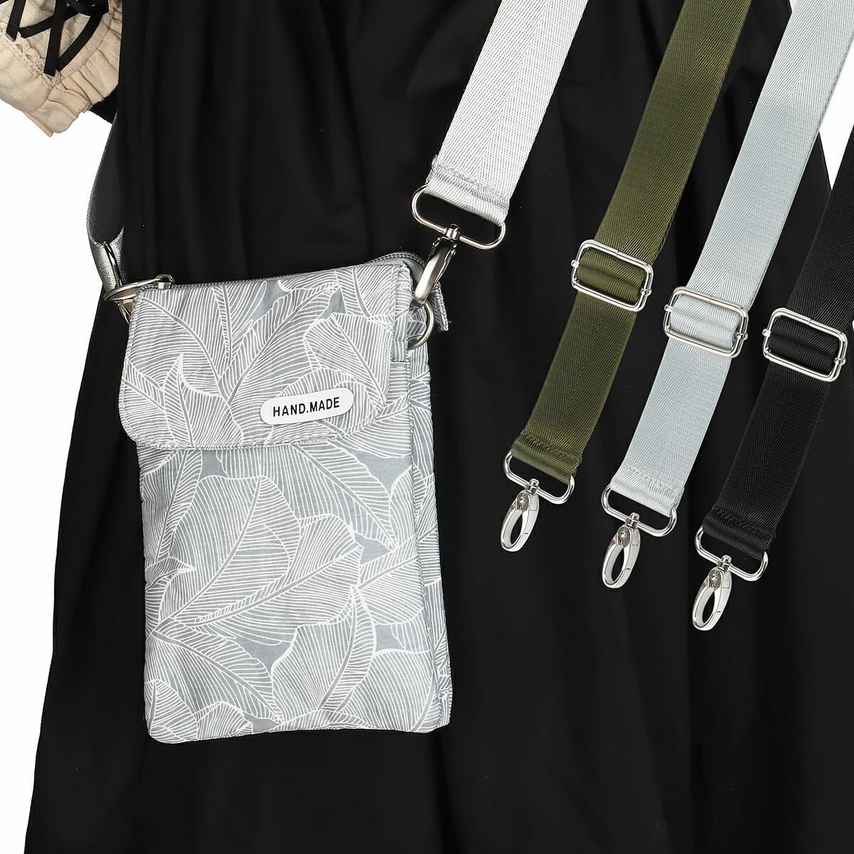Adjustable Nylon Crossbody Belt Replacement Handbag Handle Shoulder Bag Strap US