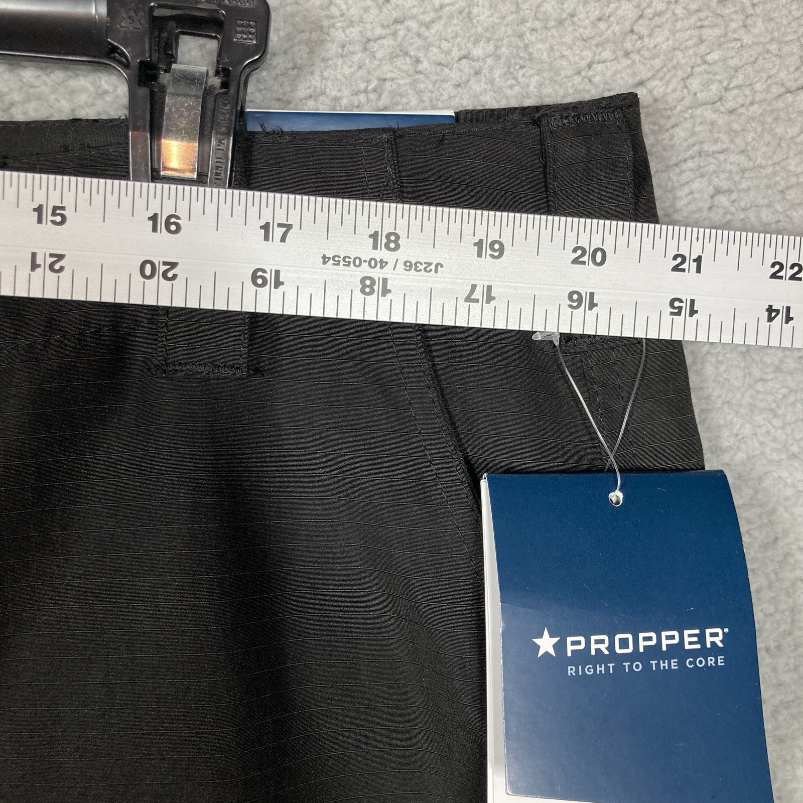 Propper Edgetec Pants Women’s 22 Black Ripstop Adjustable Military Gorpcore NEW
