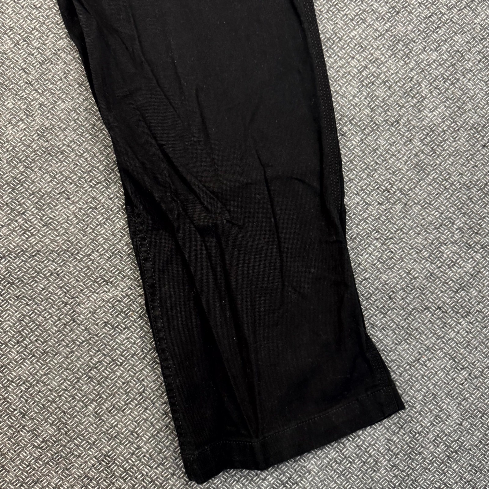 Carhartt Utility Work Pants Men 38×30 Black Relaxed Fit Hammer Loop Straight Leg