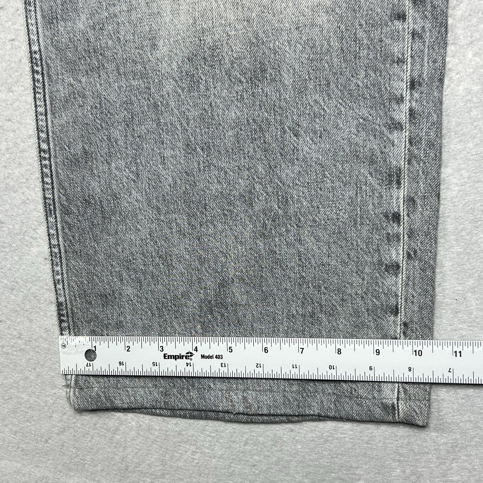 G Star Jeans Raw Type 96 Loose Distressed Zipper Fly Gray Size 32X28 Y2K Style