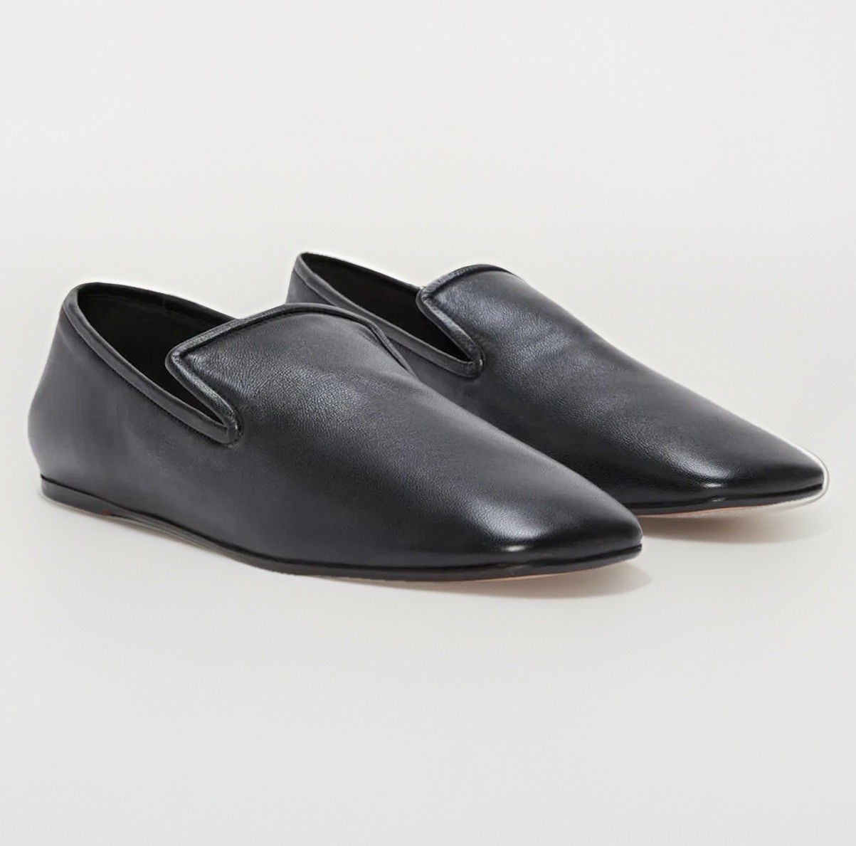 Everlane Italian Leather Day Loafer in BLACK size 8 Women’s Slip-on Flat