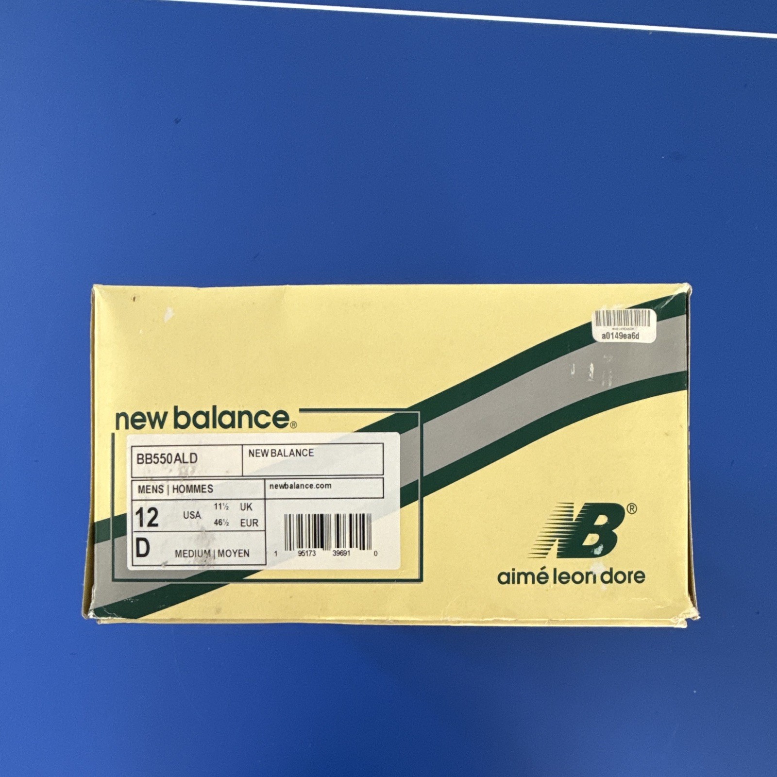 New Balance 550 Aimé Leon Dore Evergreen White/Green BB550ALD Men’s Sneaker