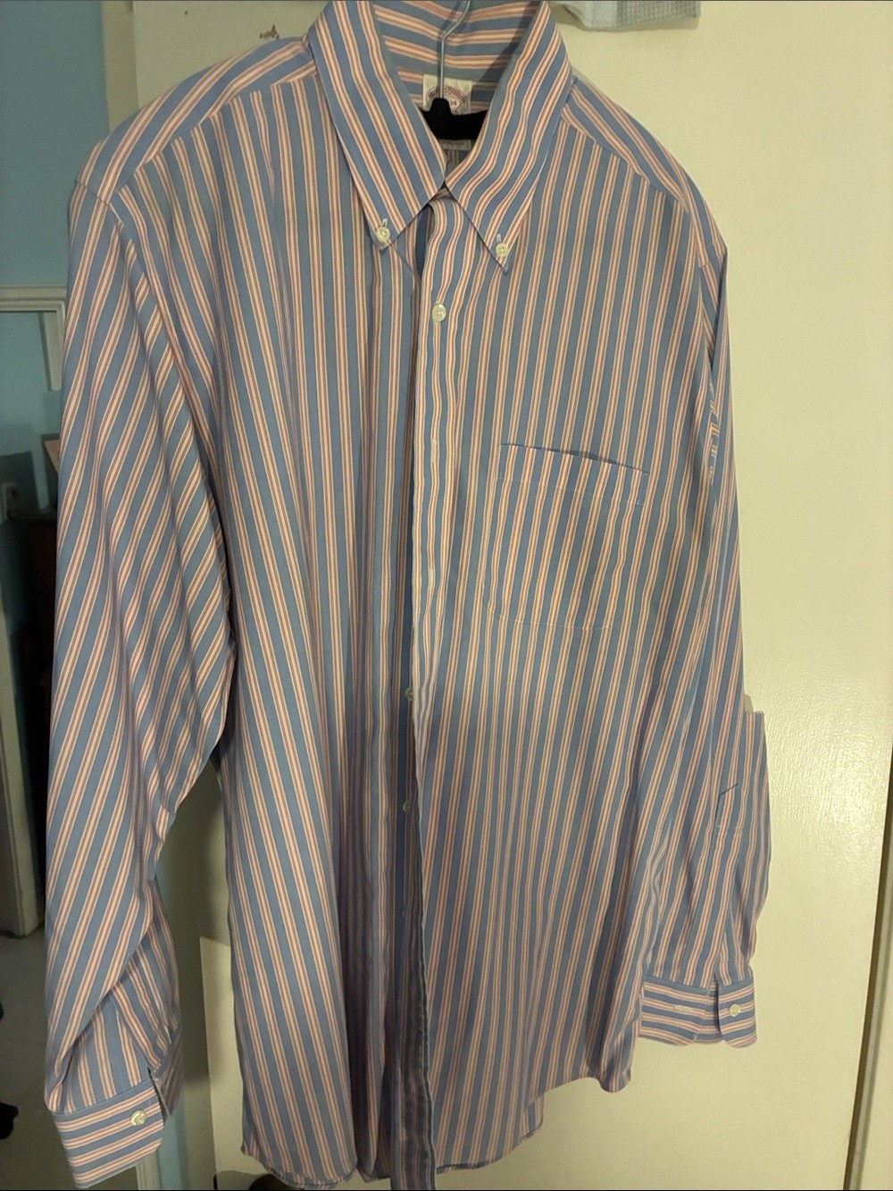 Brooks Brothers Light Blue Button-Down Dress Shirt