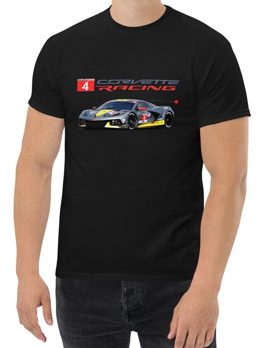 New Chevy Corvette Racing Men’s T Shirt S-3XL Assorted Colors