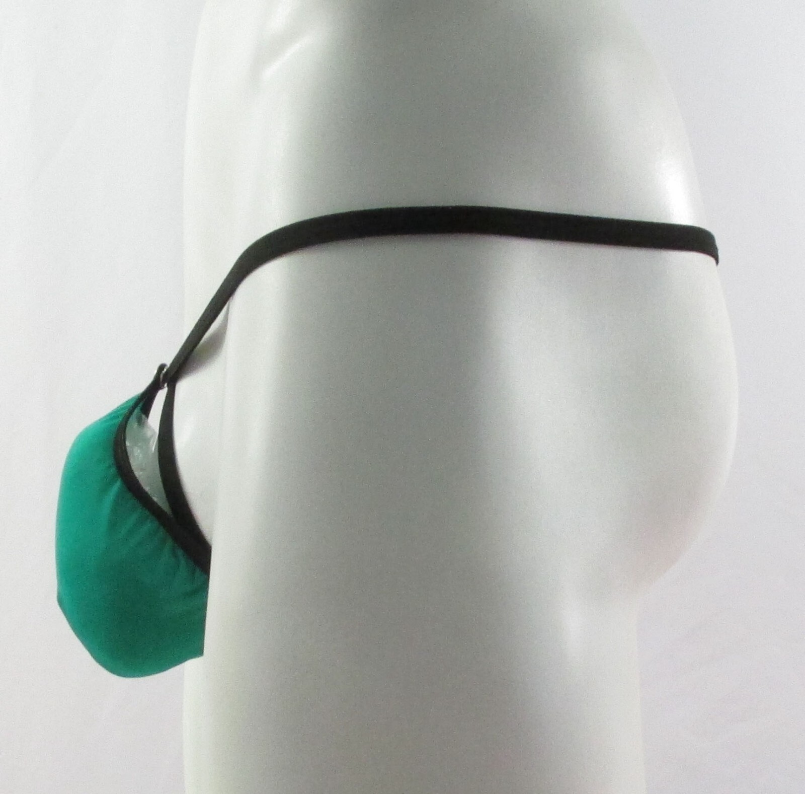 K226 G2262 Mens Sexy String Thong Pouch Snap Closure Open Soft Smooth Silky