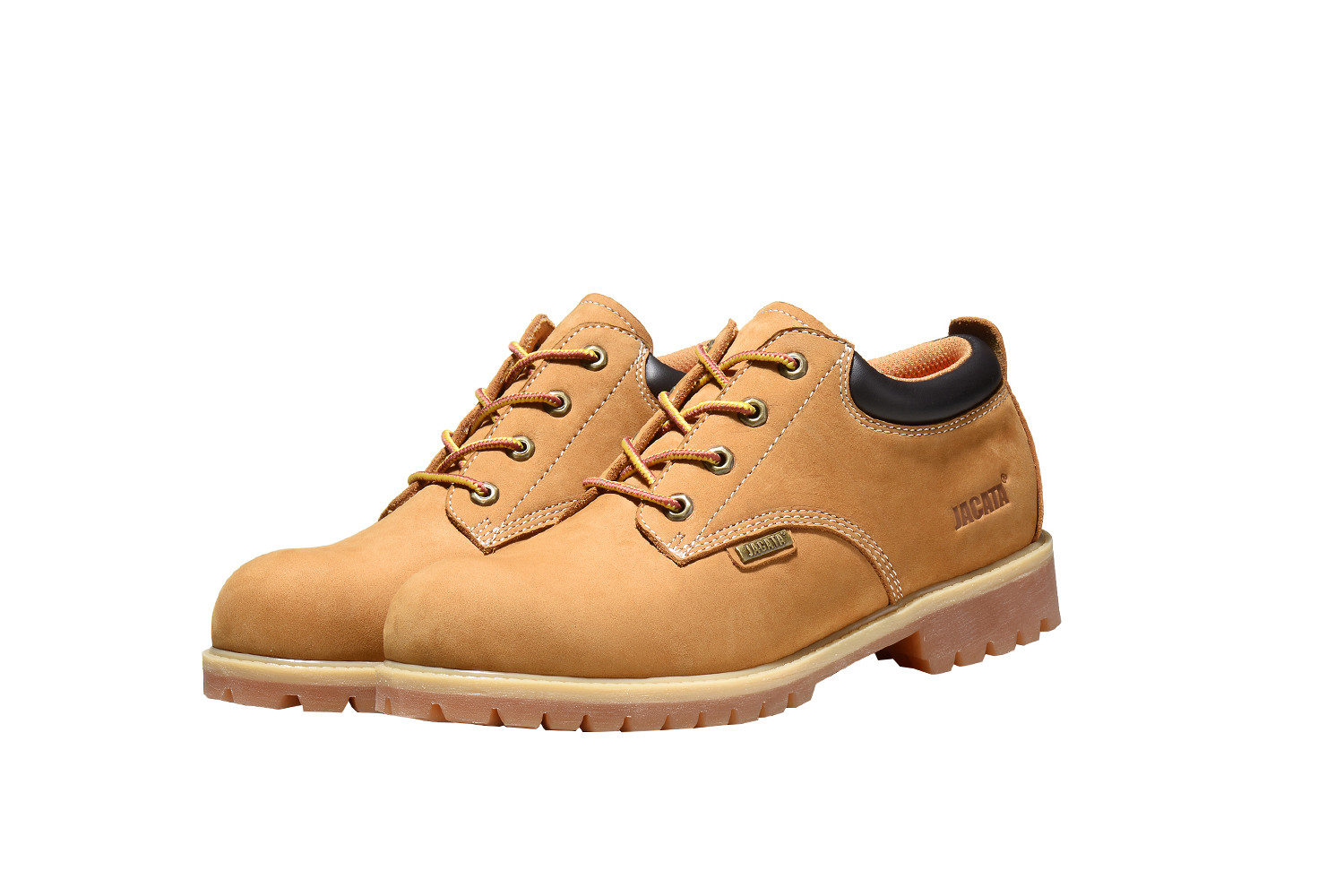 Men’s Low Cut Work Boots Short Genuine Leather Water Resistant Heavy Duty 8651