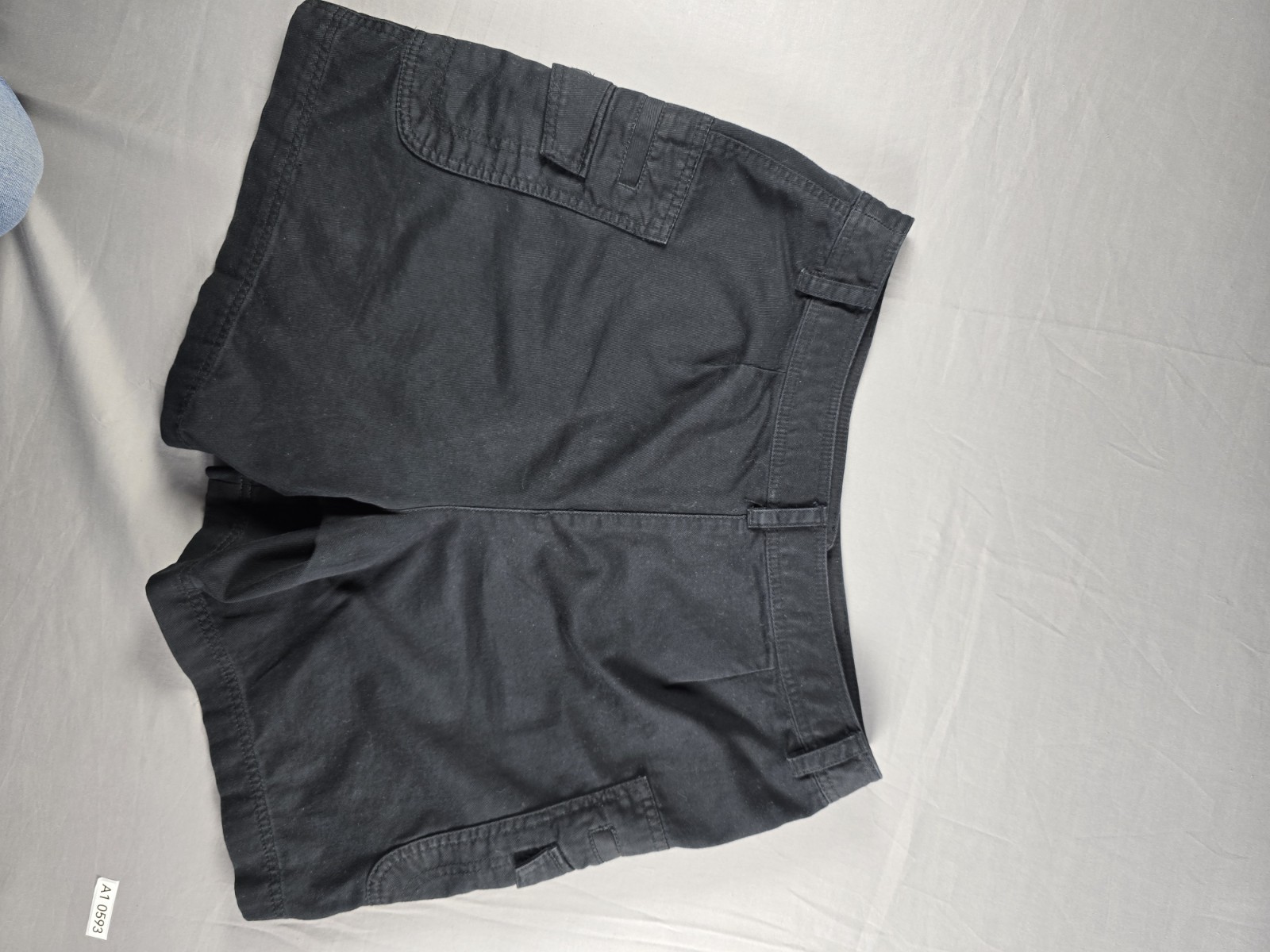 Women’s Rafaella Black Bermuda Weekend Comfort Shorts Size 12 Cotton