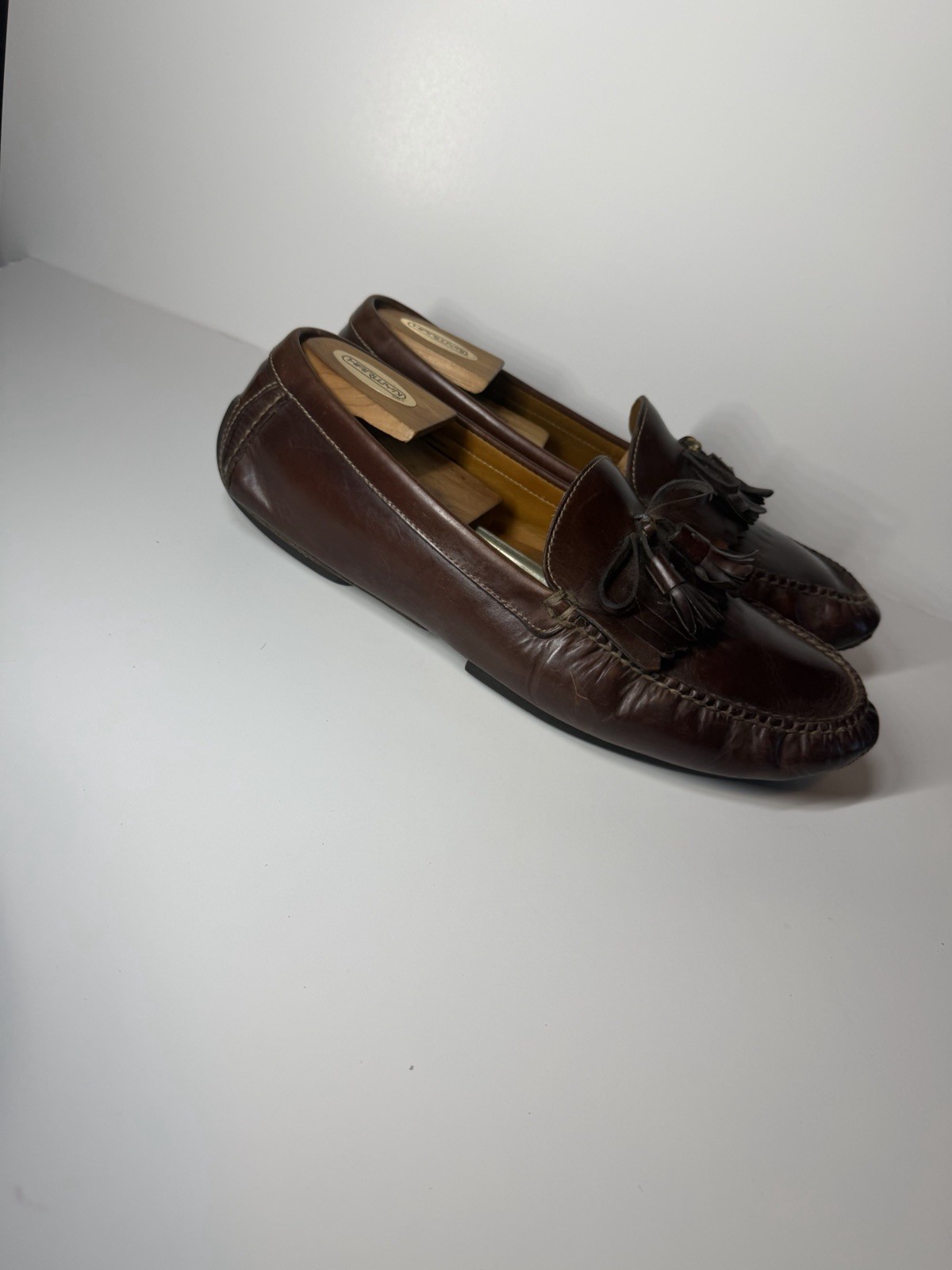 POLO Ralph Lauren Men’s 11.5 D Brown Driving Moccasins