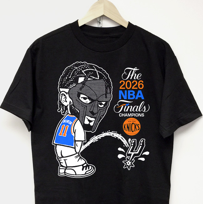 Jalen Brunson NY Knicks T-Shirt 2026 vintage graphic rap tee championship merch