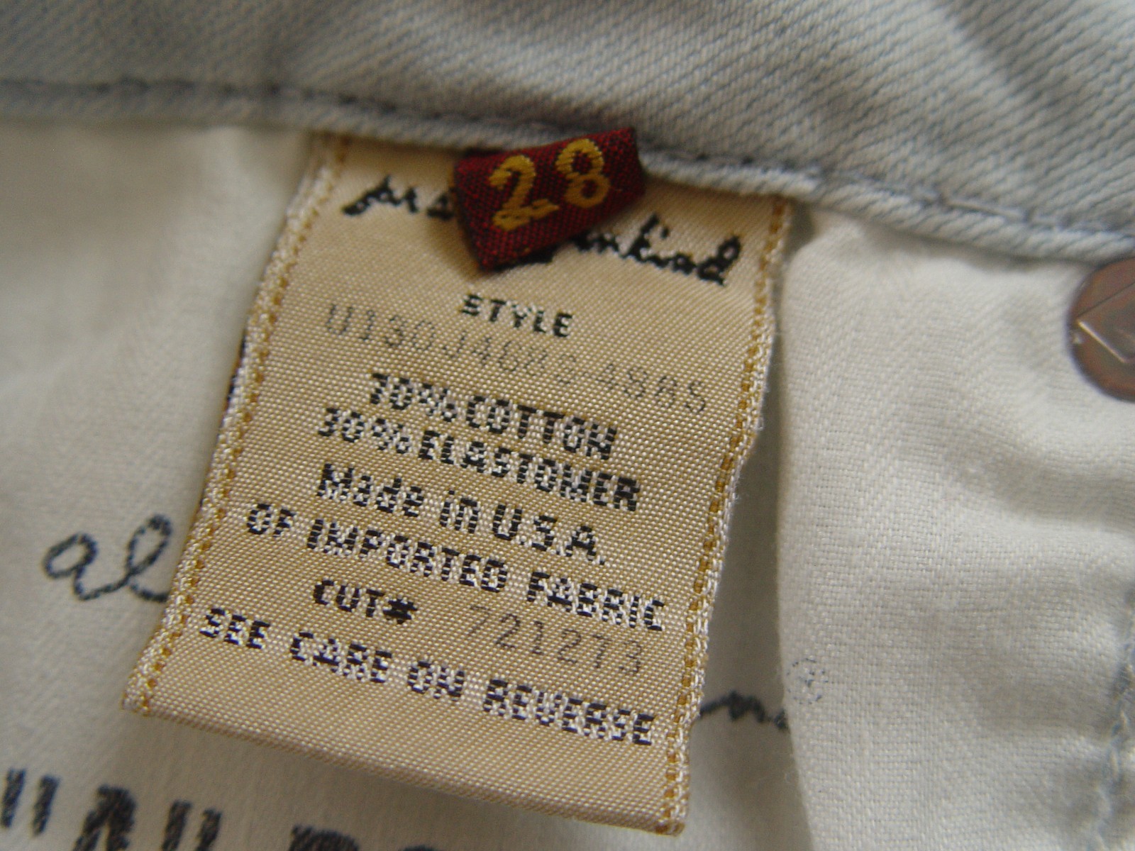 100% AUTHENTIC NWOT 7 FOR ALL MANKIND WOMEN’S JEANS SIZE 28 SOLD AT NORDSTROM