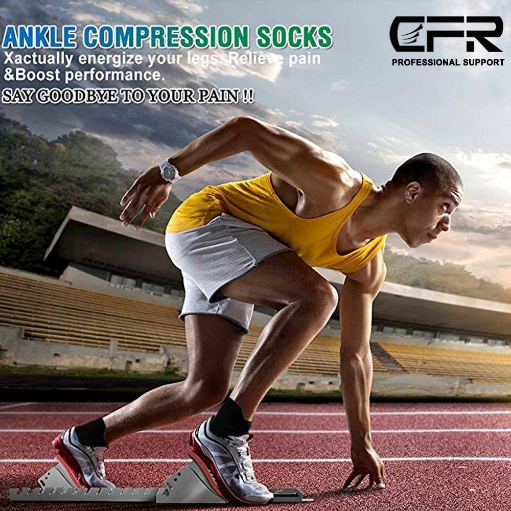 Plantar Fasciitis Socks Ankle Compression Brace Arch Support Joint Heel Running