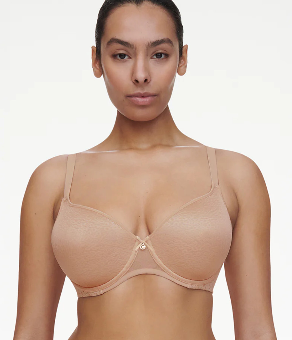 CHANTELLE 13FN3 NORAH FULL COVERAGE SPACER T-SHIRT BRA NUDE BLUSH 40H US