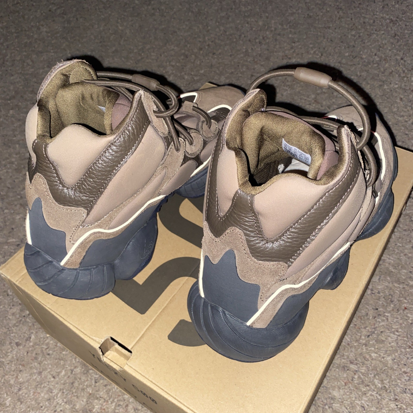 adidas Yeezy 500 High Taupe Black