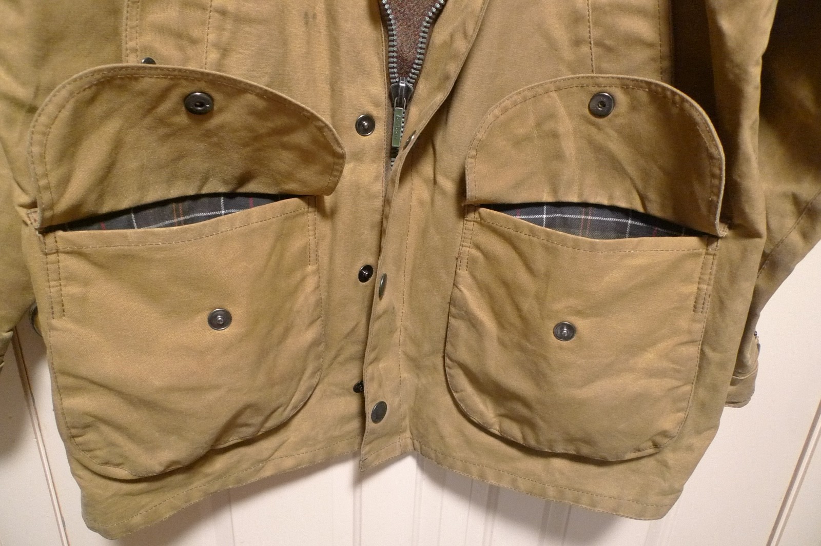 BARBOUR – A501 CRASTER 10 OZ WAX COTTON JACKET – EXTRA HEAVYWEIGHT – 46 – RARE