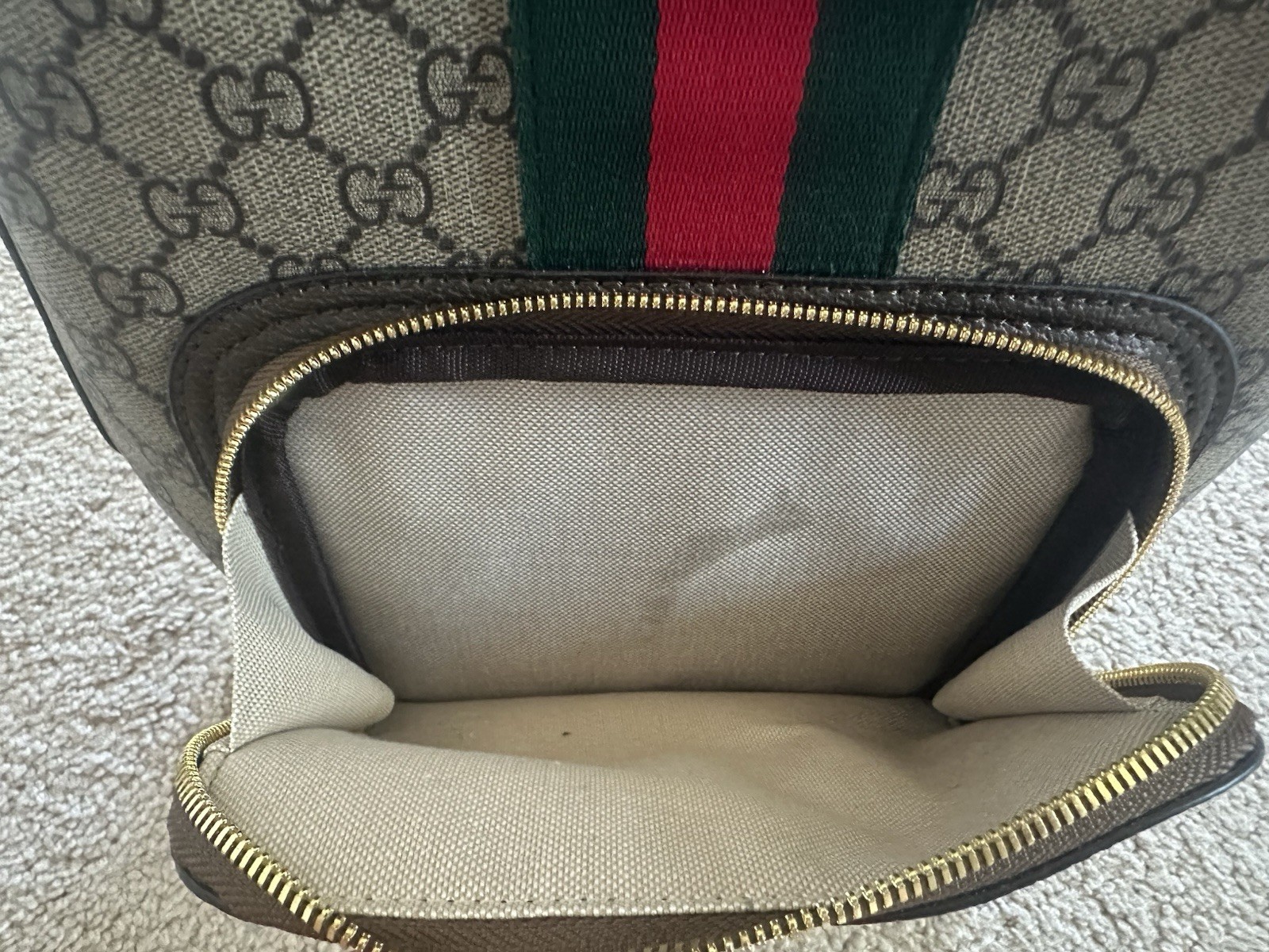 Gucci GG Supreme Ophidia Backpack (Small)