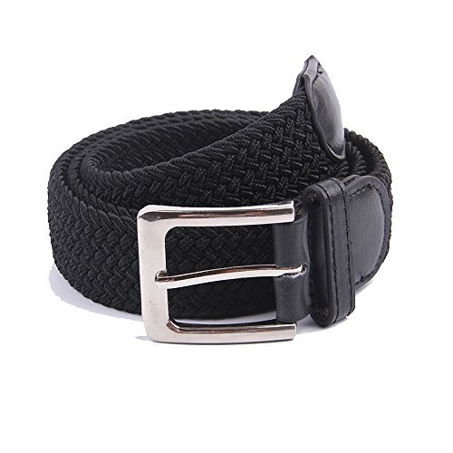 Canvas Elastic Fabric Woven Stretch Multicolored Braided Belts
