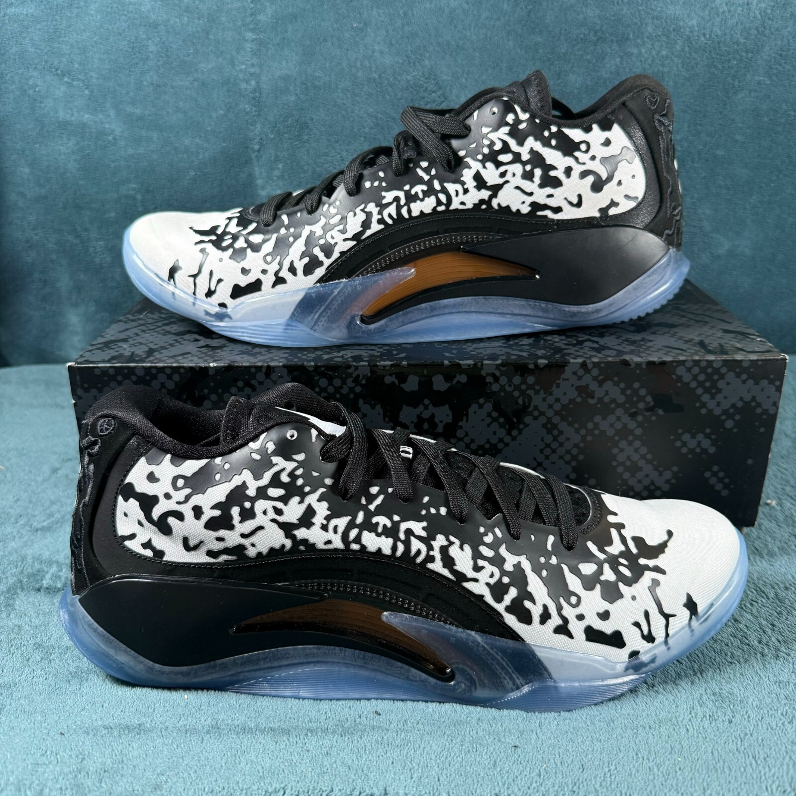 Jordan Zion 3 Gen Zion Men’s Black White Laser Sneaker Low Top Size 9 DR0675-018