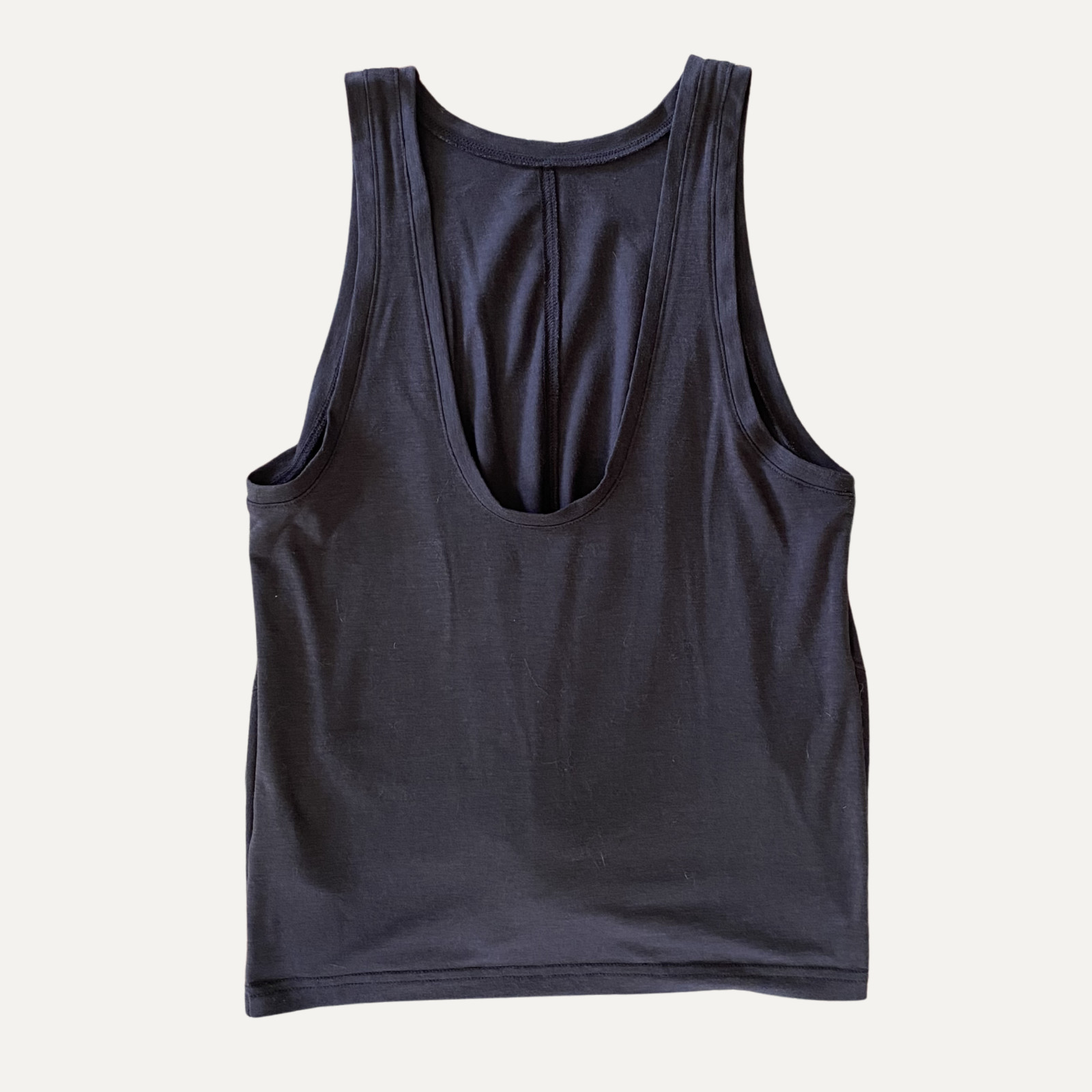 Athleta twist workout tank top navy size small