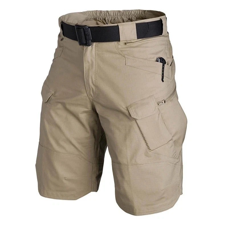 Mens Summer Tactical Short Cargo Outdoor Waterproof Hiking Fishing Track Short