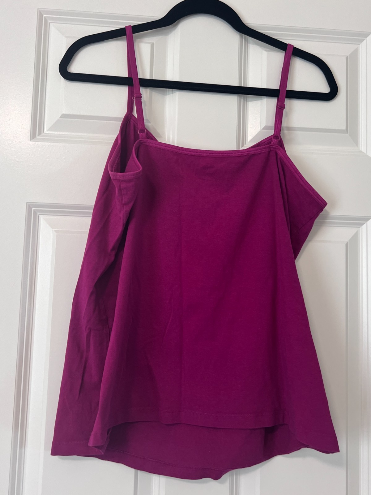 a.n.a. Woman ~ Fuscia Purple Sleeveless Camisole Adjustable ~ Size 1X