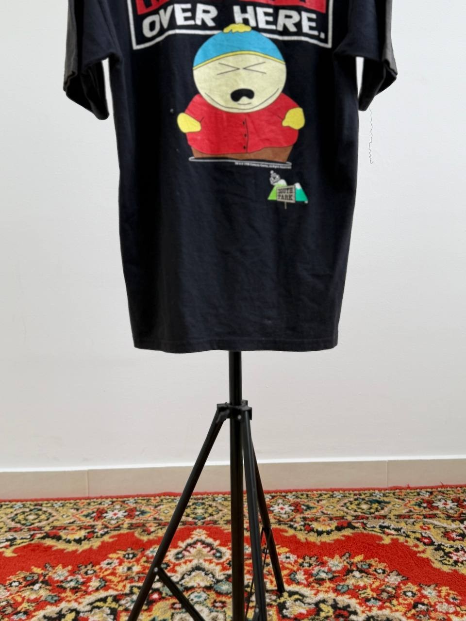 Rare Vintage 90s 1998 South Park Cartman Promo T-Shirt Graphic Tee Comedy Centra