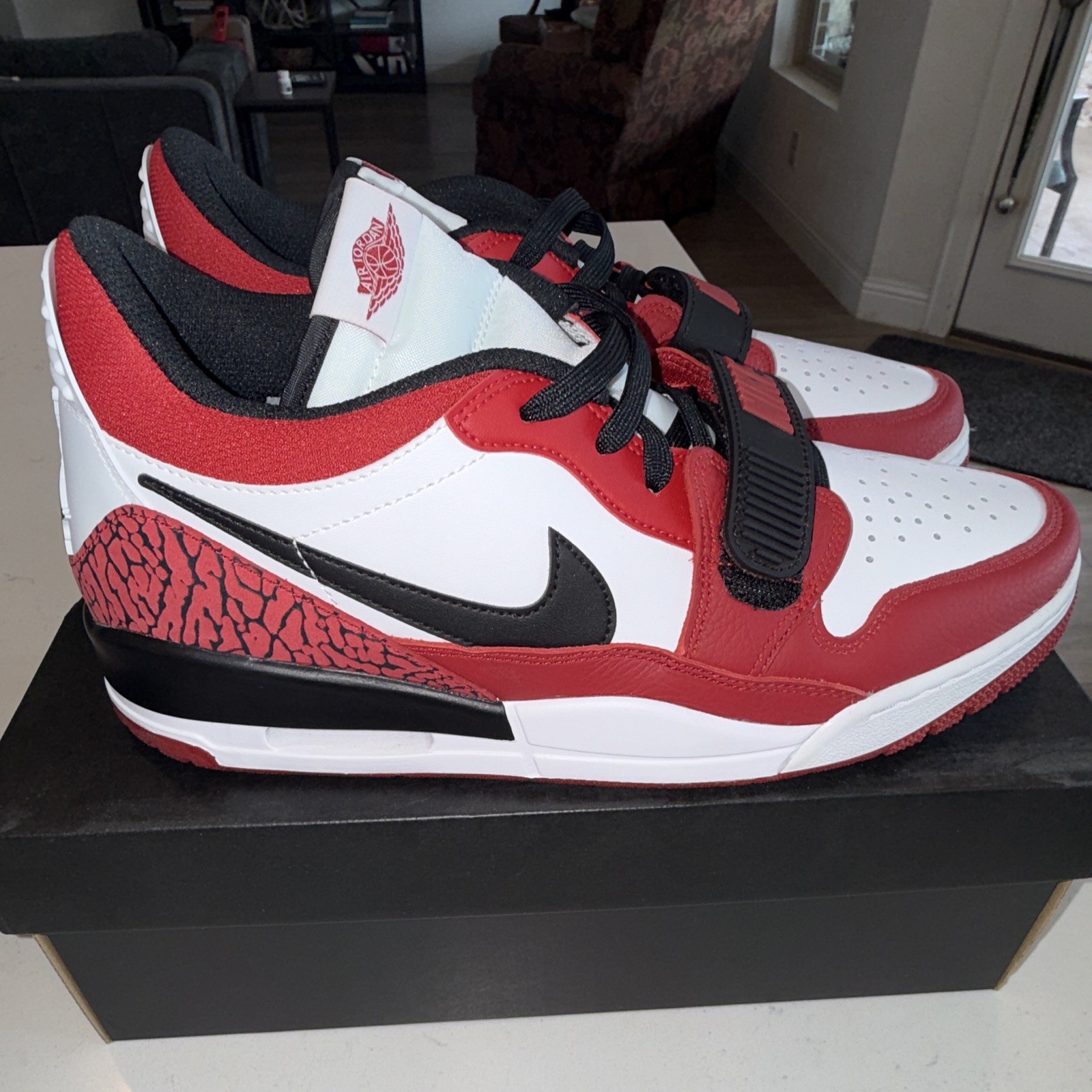 Jordan Air Jordan Legacy 312 Low Chicago Red White/Black Gym Red CD7069-116